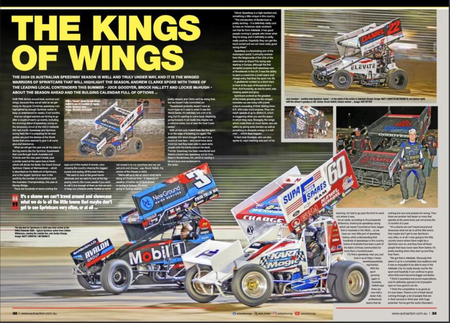 Sprintcars - Auto Action Kings Of Wings Sprintcar Feature